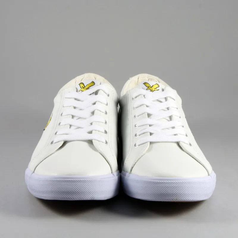 Lyle and Scott Halket Leather - White-3